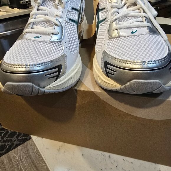 ASICS Gel-1130 White - White / Rainy Lake - 1203A609-100 Mens Size 10.5 NEW - Picture 5 of 10